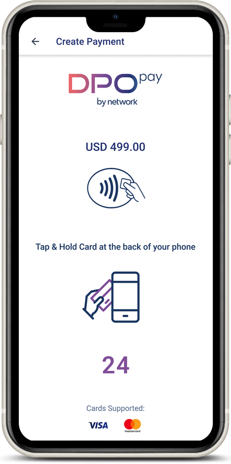 How tap and pay works step 3