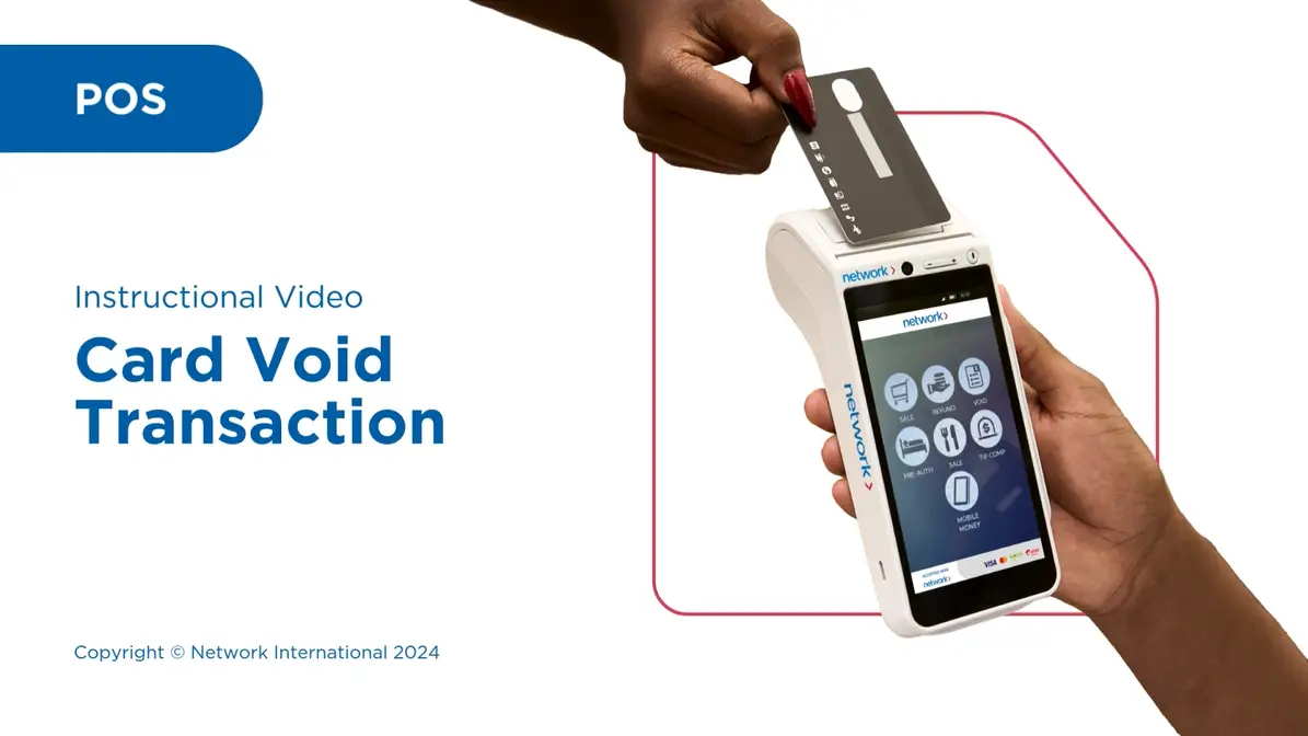 How to Void a Card Transaction on Network POS